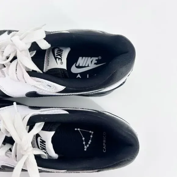NIKE By You Air Max 1 Premium Sail Dark Obsidian White Black Sneakers Womens 6.5 - Picture 8 of 9